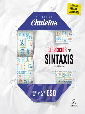 cover image of Ejercicios de sintaxis 1º y 2º para la ESO